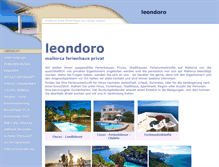 Tablet Screenshot of leondoro.de